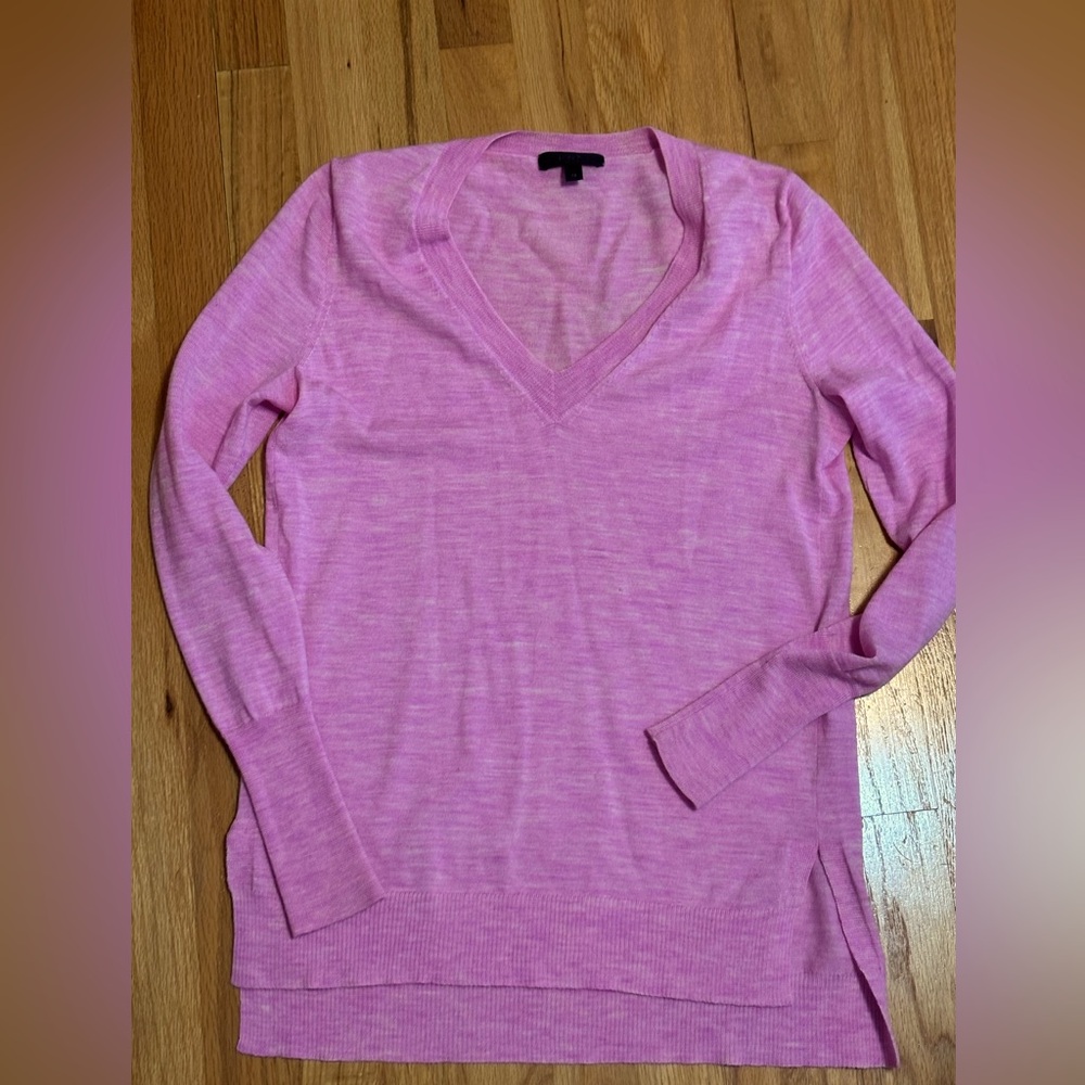 J. Crew merino wool v-neck top sweater
